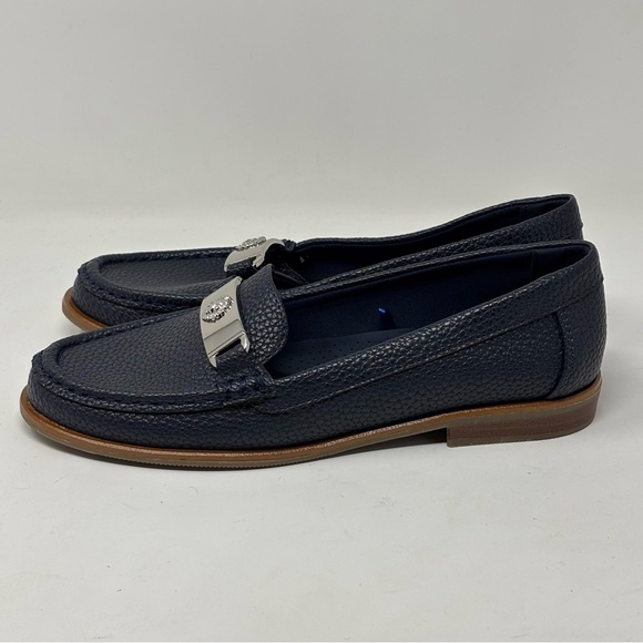 Anne Klein Flex Navy Blue Penny Loafers Size 5.5 NWOT - Picture 2 of 10